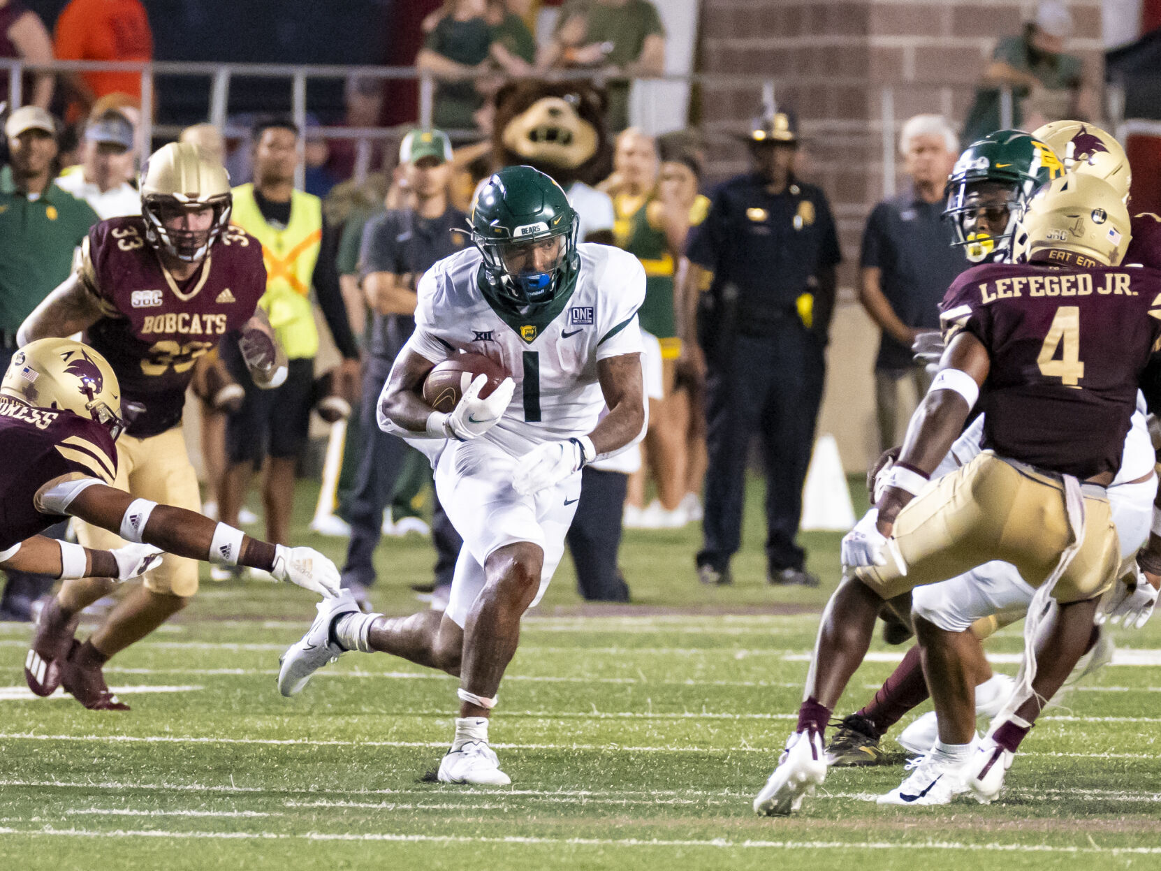 Sept. 17 — Baylor vs. Texas State (11 a.m., Fox Sports 1)
